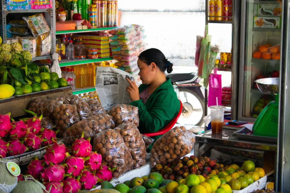Cửa hàng tạp hoá tại Lê Hoàng Ngọc Hằng